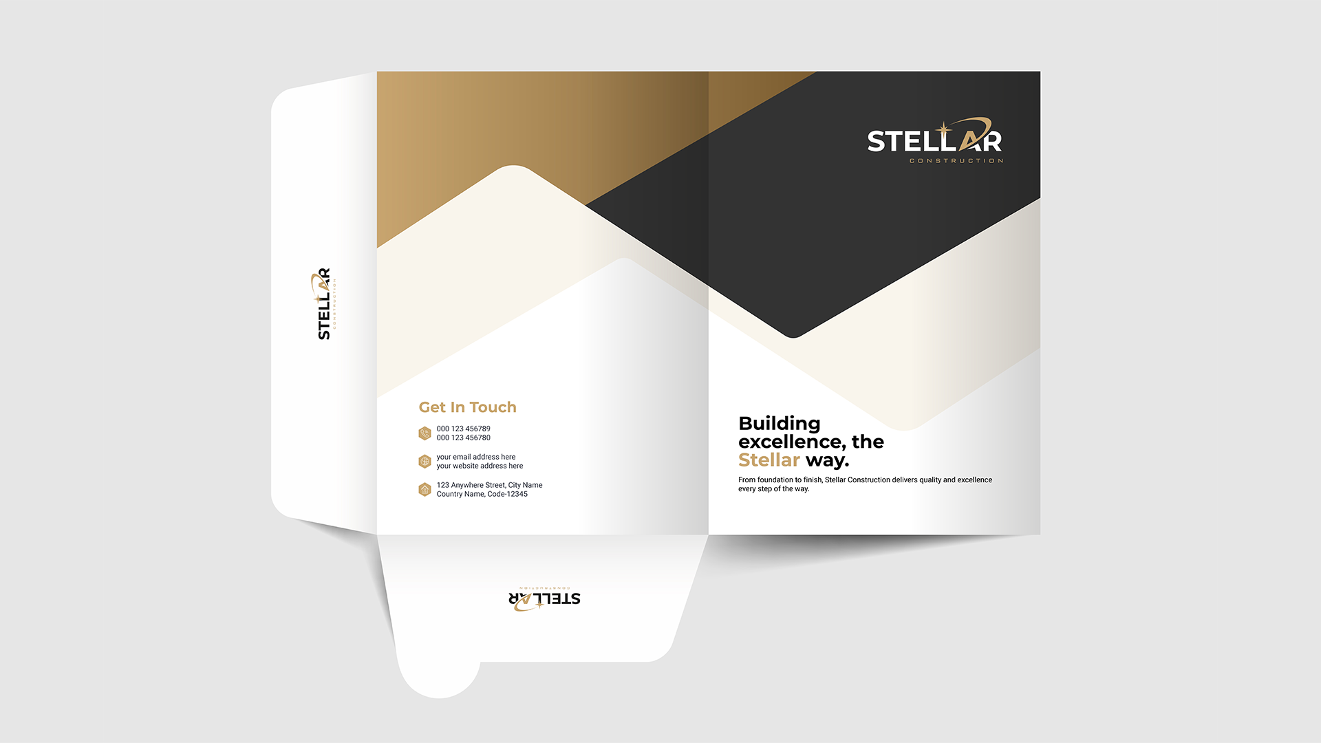 Stellar Construction branding 10